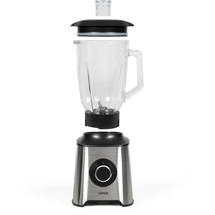 Livoo Blender DOP249 600 W - Bol en verre 1,5 L