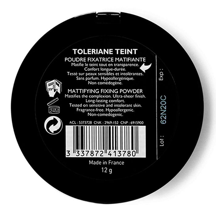 La Roche-Posay Poudre Solaire Matifiante Toleriane Teint, Teint Naturel, 13 g