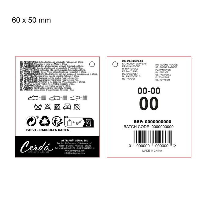 Chaussons Chucky Bleu 3 ans