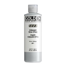 Golden Couleurs Acryliques Argent Irisé (Fin) 237 ml