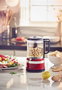 KitchenAid 5KFC0516 EER Picadora de alimentos (Hachoir/Mixeur) Rouge - Compact, 1,19 L, lame en acier inox, accessoire batteur