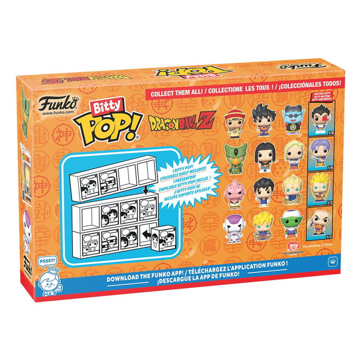Funko Bitty Pop! Dragon Ball Z Frieza - Pack de 4 figurines
