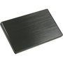 LC-Power LC-25U3-Hydra Boîtier pour disque dur 2,5 pouces SATA, USB-C 3.1 Gen 2, Noir