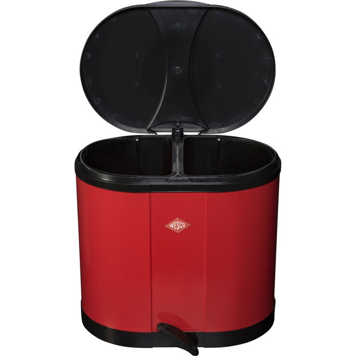 Wesco Eco-Double Bin Beta rouge