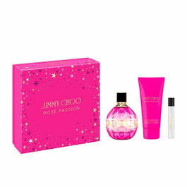 Jimmy Choo Coffret Rose Passion Eau de Parfum pour Femme (3 pièces)