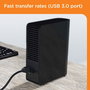 Disque Dur Externe Western Digital Elements Desktop Noir 22 TB