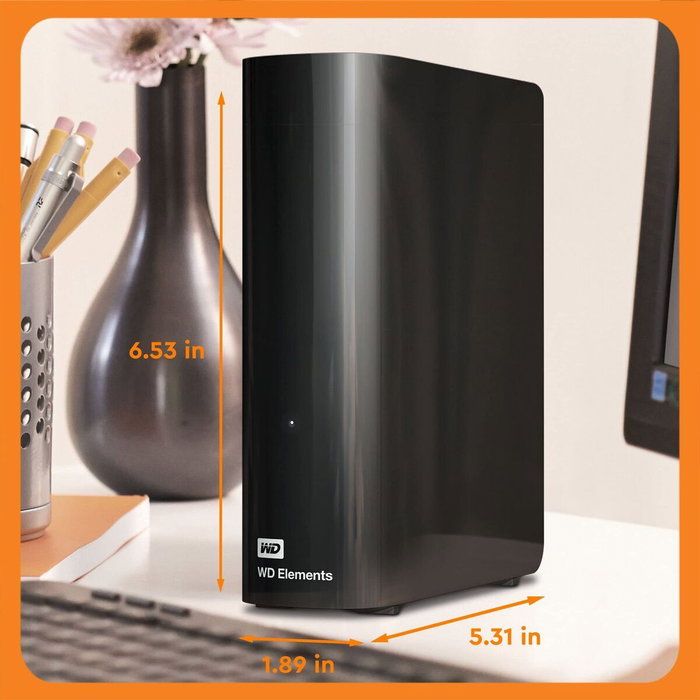 Western Digital Elements Desktop 22 To Noir Western Digital Elements Desktop 22 To Noir