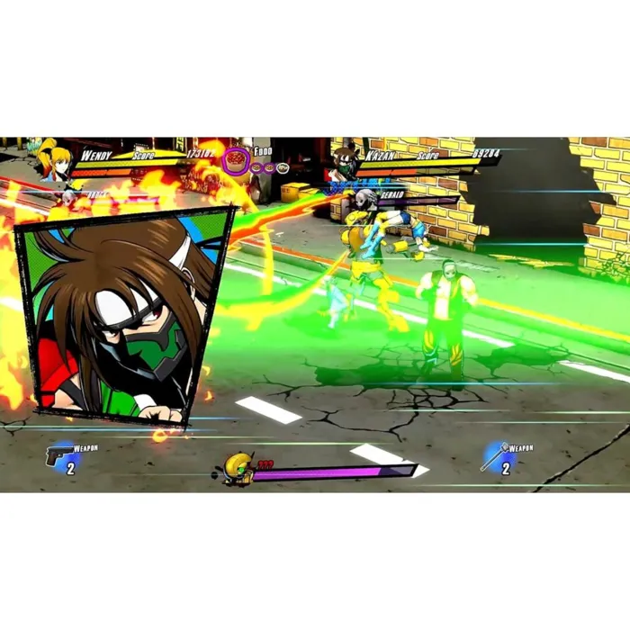 Just For Games Rushing Beat X: Return of the Brawl Brothers - Jeu de combat beat'em up retro-modernisé pour Nintendo Switch