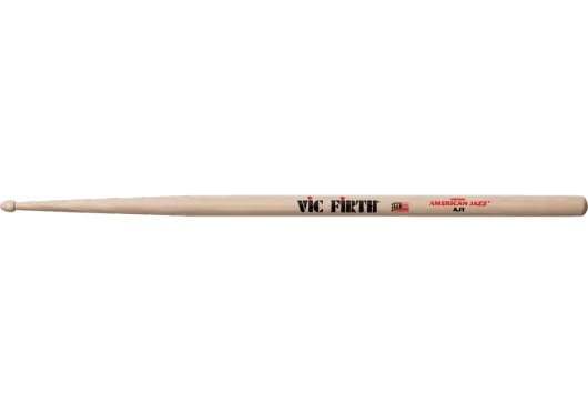 VicFirth Baquetas American Jazz 40,2 cm x 3,3 cm x 2 cm pour Batterie VicFirth Baquetas American Jazz 40,2 cm x 3,3 cm x 2 cm pour Batterie