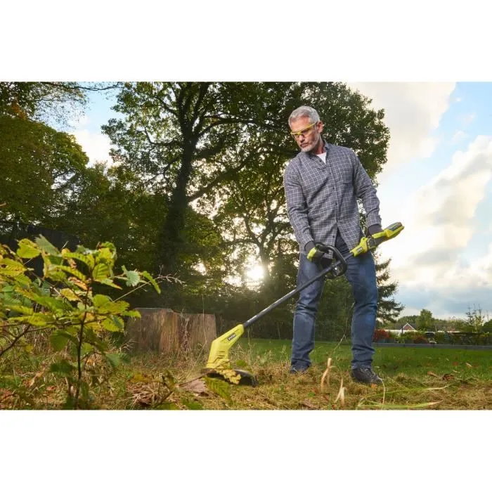 Ryobi Coupe-bordures sans fil 36V MAXPOWER, largeur de coupe 28-33 cm, avec batterie Lithium+ 36V 2.0 Ah et chargeur 1.7 A - RY36LT33A-120