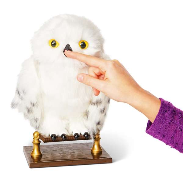 Spin Master Harry Potter - Hedwige Enchantée Peluche Interactive de 30 cm