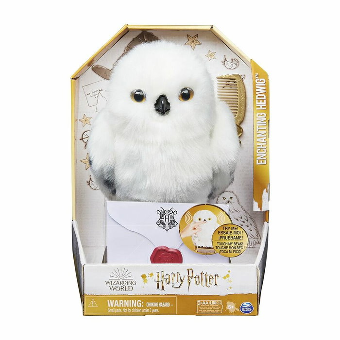 Spin Master Harry Potter - Hedwige Enchantée Peluche Interactive de 30 cm
