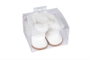 Muñecas Arias Set de bottes blanches avec fourrure pour poupées de 45 cm