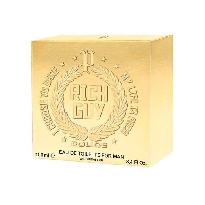 Police Rich Guy - Eau de Toilette pour Hommes - Flacon de 100 ml