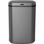 Kitchen Move Poubelle LOGAN 58 L Inox Gris Mat