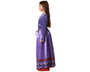 Disfraz de princesa de cuento morado vestido niña