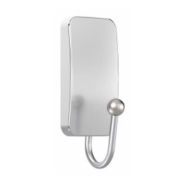 3M Crochet métallique Command petit, nickel satiné