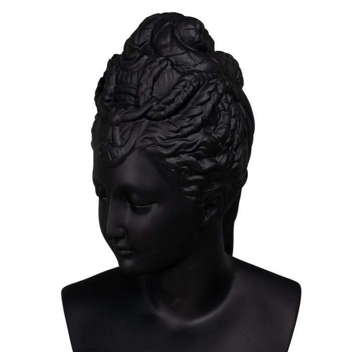 BigBuy Home Figurine Décorative Noir 16,7 x 14,5 x 39 cm BigBuy Home Figurine Décorative Noir 16,7 x 14,5 x 39 cm