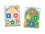 Cayro Juego Screw - Jeu de vis en bois et carton - Jouet éducatif - Âge recommandé : 3 ans et plus