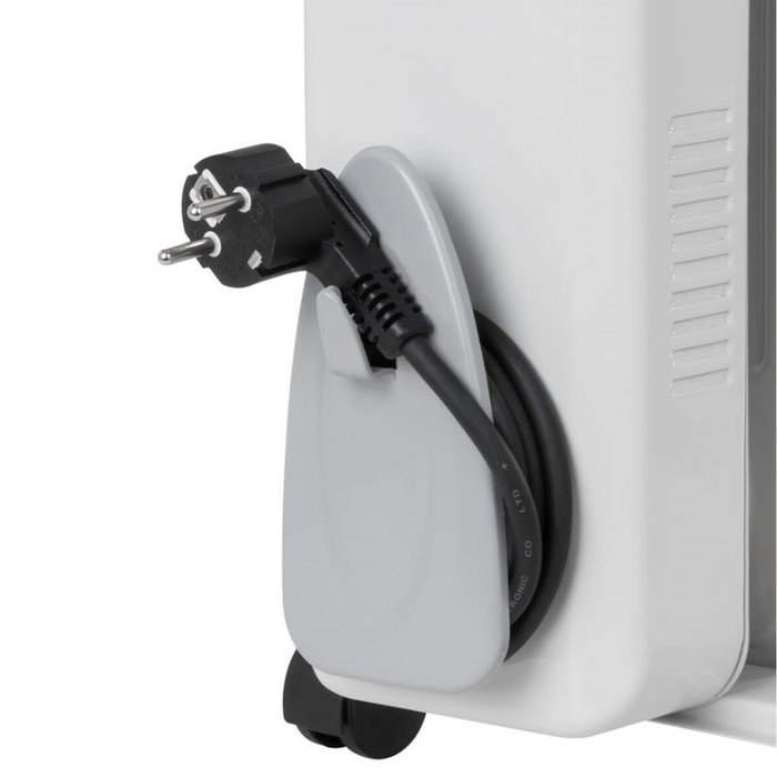 N'oveen Radiateur à Huile OH1199 Blanc 2500 W