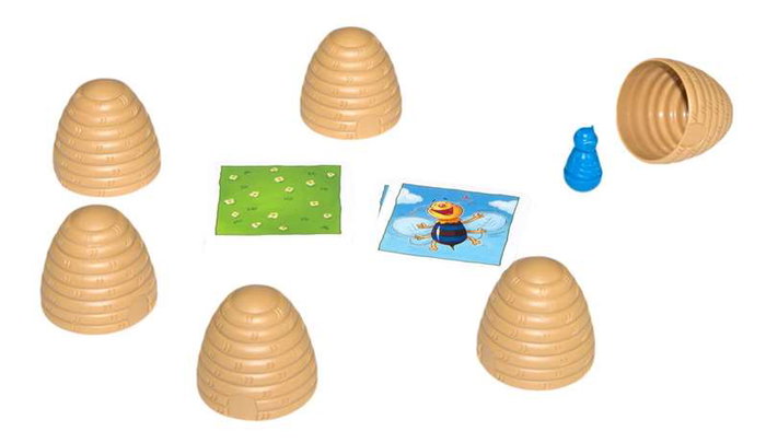 Mercurio - Juego Abejitas Zum Zum - Jeu de société de cartes pour enfants à partir de 4 ans, en espagnol