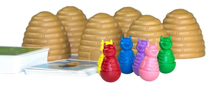Mercurio - Juego Abejitas Zum Zum - Jeu de société de cartes pour enfants à partir de 4 ans, en espagnol