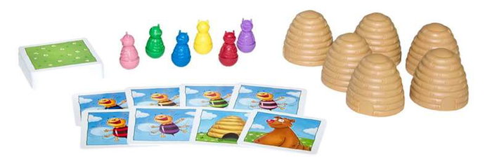 Mercurio - Juego Abejitas Zum Zum - Jeu de société de cartes pour enfants à partir de 4 ans, en espagnol