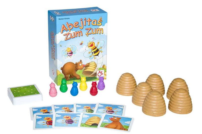 Mercurio - Juego Abejitas Zum Zum - Jeu de société de cartes pour enfants à partir de 4 ans, en espagnol
