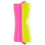 Tangle Teezer Pet Teezer - Brosse démêlante pour chiens et chats - Rose - Modèle compact 25% plus petit pour zones sensibles