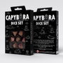 Q Workshop Capybara Set de 7 Dés Chillo