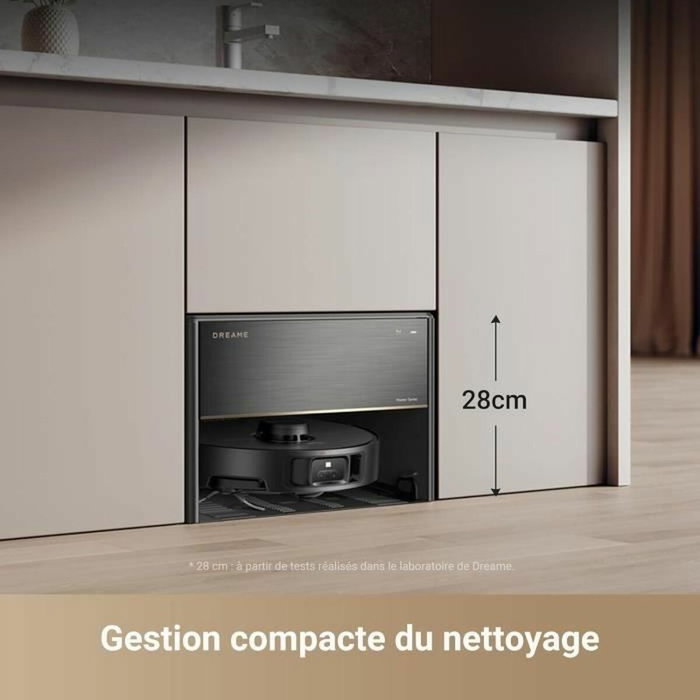 Dreame X40 Master Aspirateur Robot Noir