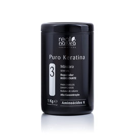 Real Natura Mascara Sem Sal Puro Keratina 1kg