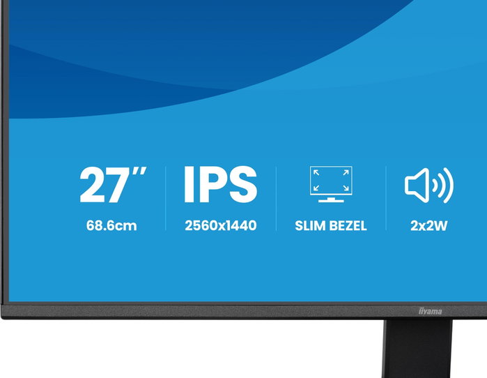 iiyama ProLite X2791QS-B1 27 pouces QHD IPS Black