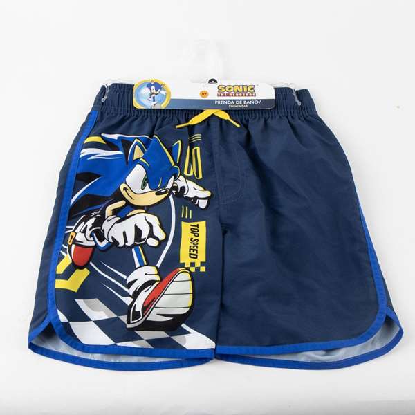 Cerdá Bermuda de bain Sonic 10 ans - Modèles assortis, Taille 10 ans, Bleu foncé