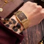 Casio Montre AQ Mixte Analogique-Digitale Bronze Quarts Fonctions Chronographe Double Fuseau Horaires Calendrier Étanche WR Acier Inoxydable