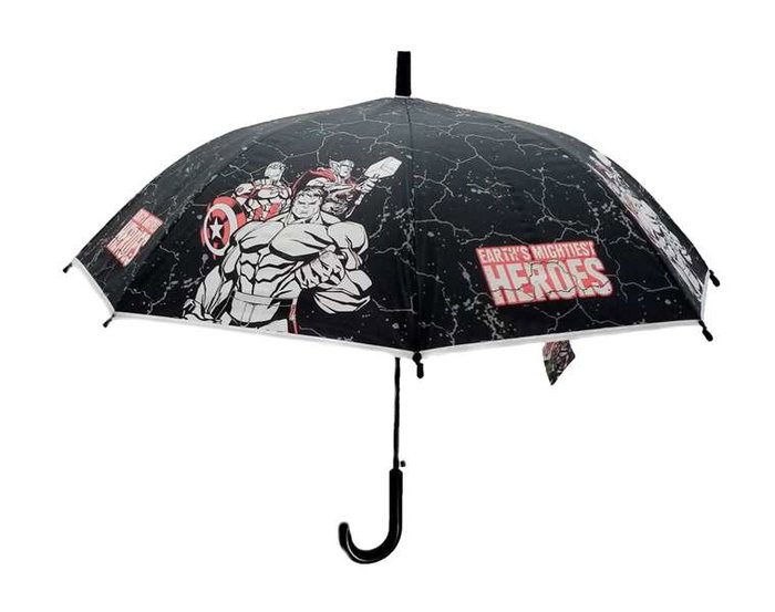 Safta Parapluie dôme Avengers Vendetta 43 cm - Parapluie junior motif super-héros, diamètre 43 cm Safta Parapluie dôme Avengers Vendetta 43 cm - Parapluie junior motif super-héros, diamètre 43 cm