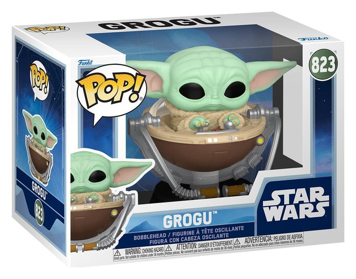 Funko Star Wars POP! Grogu dans son landau