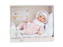 Marina & Pau Noa Pink - Poupée reborn de 40 cm avec poids, en espagnol, dans son étui