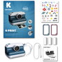 Kidywolf K-PRINT bleu Appareil photo instantané avec fonction selfie