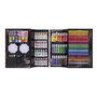 Tachan T01070 - Mallette Artistique en Aluminium 145 Pièces - Kit Complet avec Rotuladores, Pastels, Peintures, Aquarelles, Crayons, Pinceaux - 34.5x24.3x8.7 cm