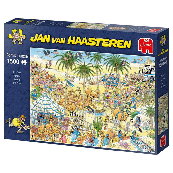 Jumbo Puzzle Jan van Haasteren Die Oase 1500 Pièces - Réf. 19059