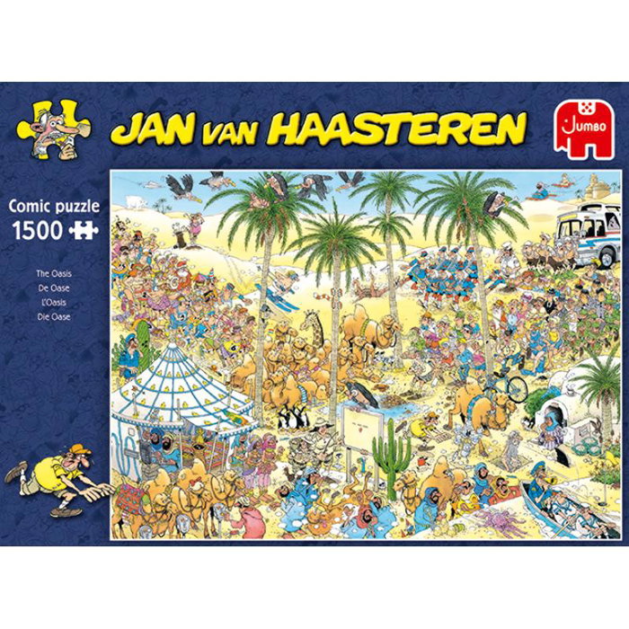 Jumbo Puzzle Jan van Haasteren Die Oase 1500 Pièces - Réf. 19059
