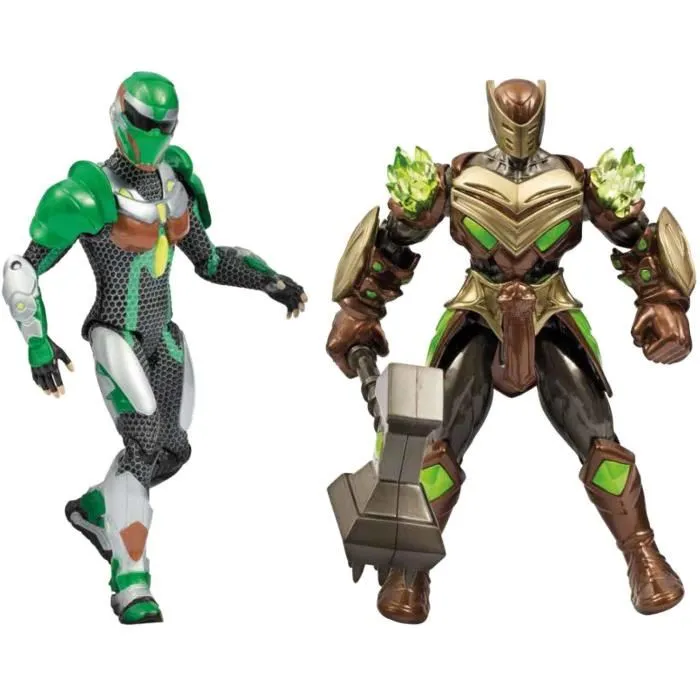 Gormiti Figurines Articulées 15 cm - Coffret Scion et Gormiti Terre (Glen & Rockard) - Jouet Enfant à partir de 4 ans - Réf. GRV193 Gormiti Figurines Articulées 15 cm - Coffret Scion et Gormiti Terre (Glen & Rockard) - Jouet Enfant à partir de 4 ans - Réf. GRV193