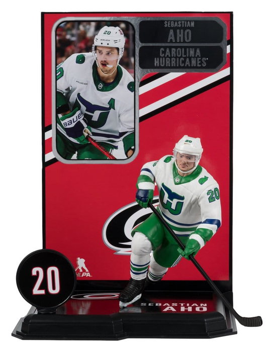 McFarlane Toys NHL SportsPicks Sebastian Aho (Hartford Whalers Retro) 18 cm