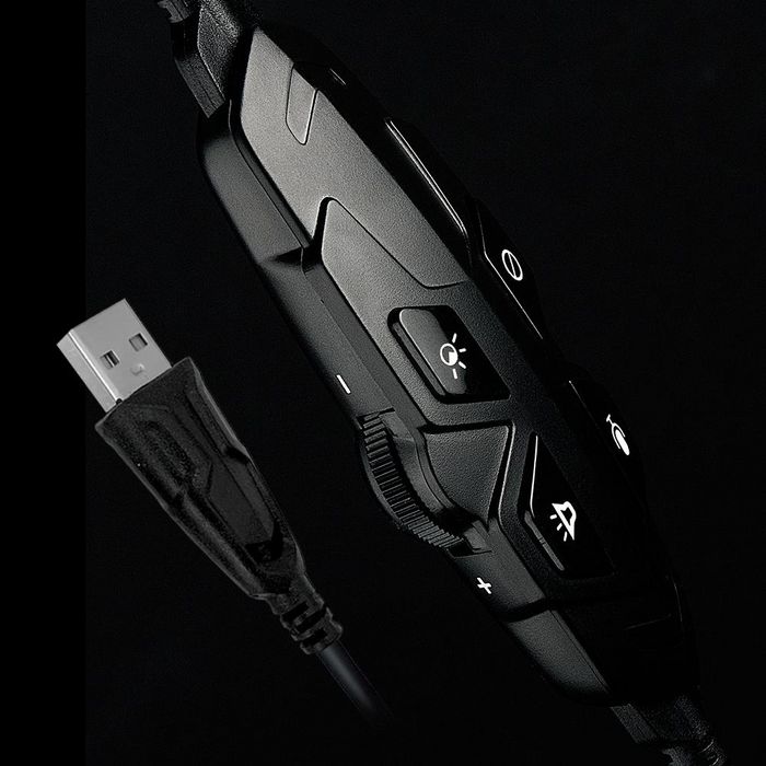 Veho Alpha Bravo GX2 Casque Gaming avec Son Surround UBU 7.1 Virtuel et Microphone à Réduction de Bruit pour Windows Veho Alpha Bravo GX2 Casque Gaming avec Son Surround UBU 7.1 Virtuel et Microphone à Réduction de Bruit pour Windows