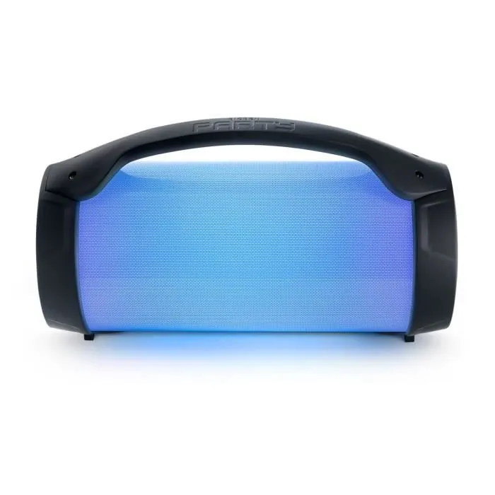 Bigben Enceinte Bluetooth PARTYBTPRO, 75W, effets lumineux, batterie rechargeable, lecteur USB/micro-SD, entrée AUX, avec micro, 38 cm Bigben Enceinte Bluetooth PARTYBTPRO, 75W, effets lumineux, batterie rechargeable, lecteur USB/micro-SD, entrée AUX, avec micro, 38 cm