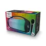 Bigben Enceinte Bluetooth PARTYBTPRO, 75W, effets lumineux, batterie rechargeable, lecteur USB/micro-SD, entrée AUX, avec micro, 38 cm
