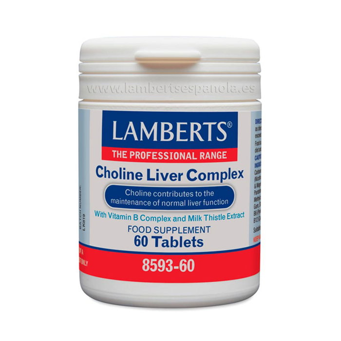 LAMBERTS CHOLINE LIVER COMPLEX 60 comprimés