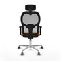 Piqueras y Crespo Chaise de Bureau 1D086G2 Orange
