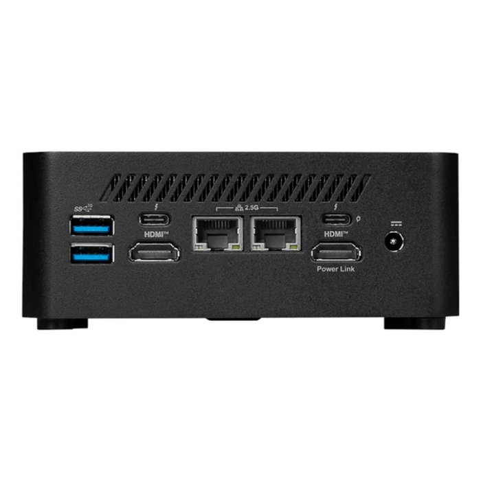 MSI Cubi NUC 1MG-208ES Mini PC Barebone Intel Core i3-13100U DDR5 SO-DIMM USB 3.2 Thunderbolt 4 HDMI 2.0b Wi-Fi 6E Bluetooth 5.3 MSI Cubi NUC 1MG-208ES Mini PC Barebone Intel Core i3-13100U DDR5 SO-DIMM USB 3.2 Thunderbolt 4 HDMI 2.0b Wi-Fi 6E Bluetooth 5.3